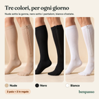 Benpasso - Calze a compressione graduata con cerniera™